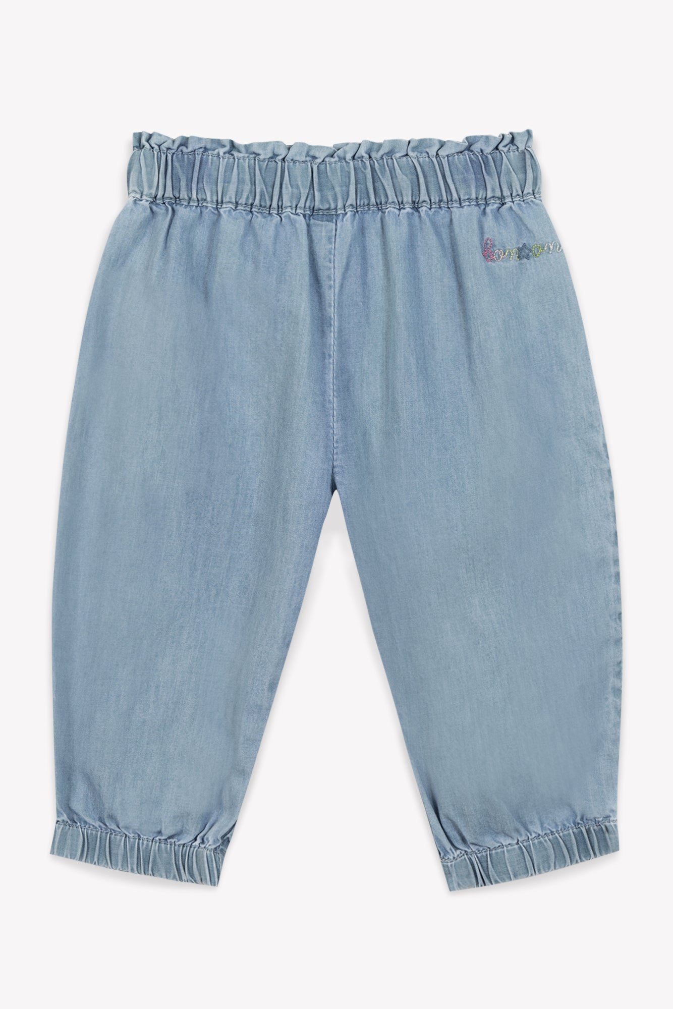 Pantalon - Biscotte bleu Bébé chambray