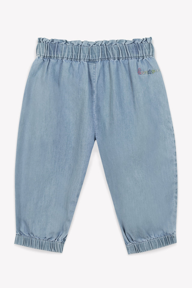 Pantalon - Biscotte bleu Bébé chambray - Image principale