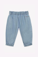 Pantalon - Biscotte bleu Bébé chambray