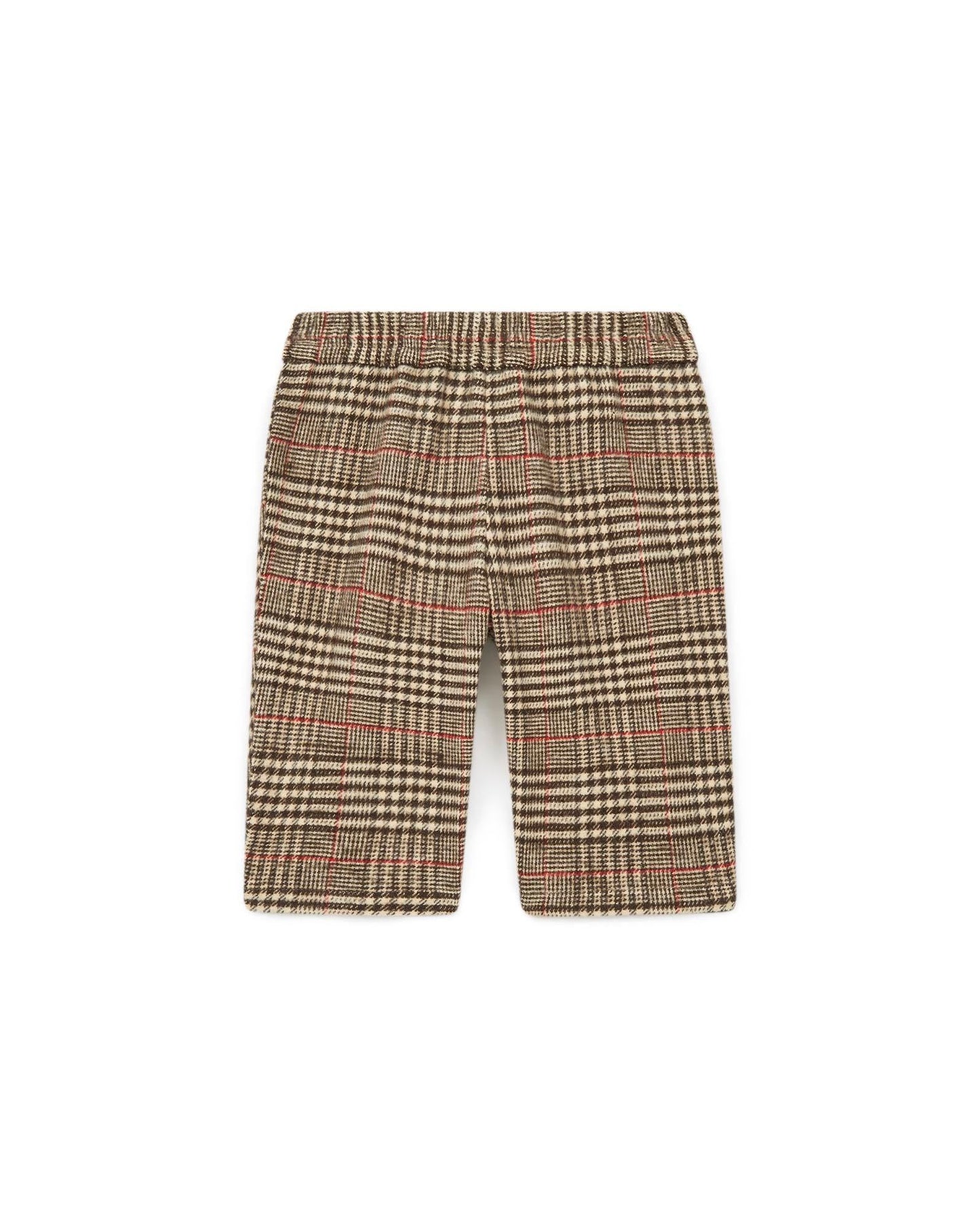 Trousers Gino Brown Baby Cotton at Check