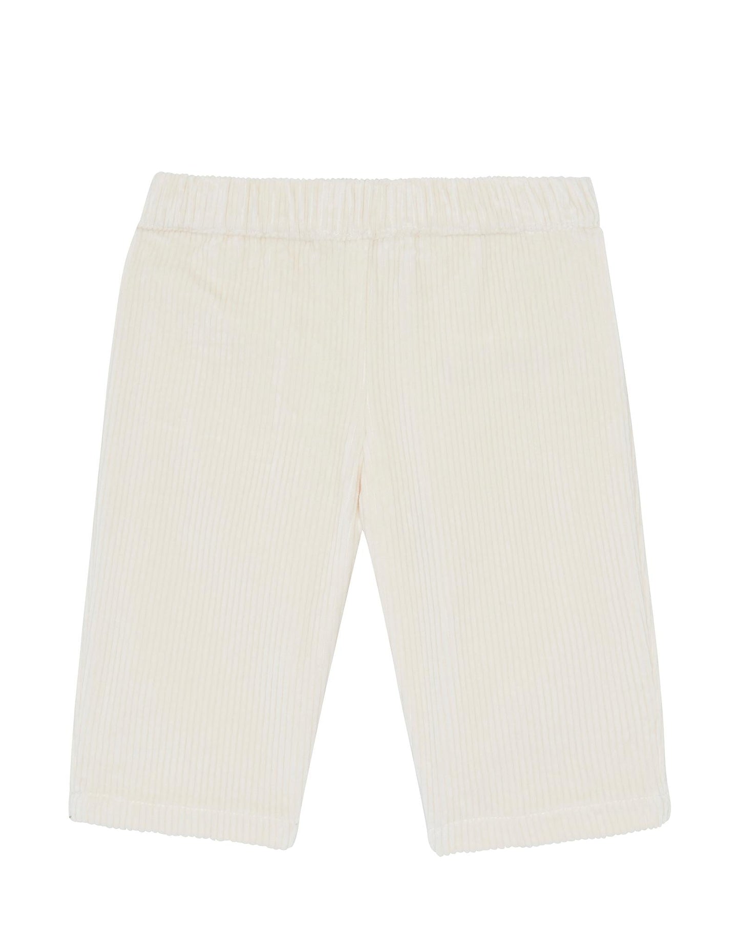 Pantalon - Gino beige Bébé en velours côtelé stretch