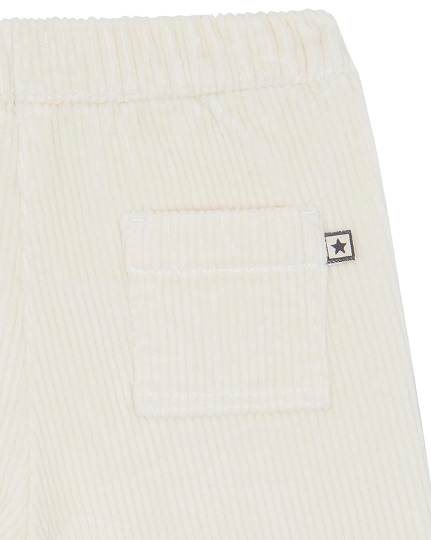 Trousers Gino Beige Baby in Corduroy stretch