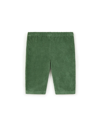 Trousers Gino Green Baby in Velvet