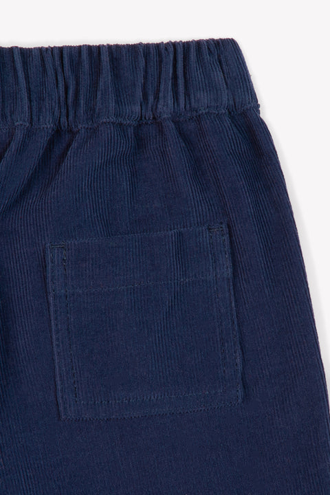 Trousers - Gino Navy Bonton - Image principale