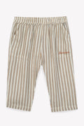 Trousers - Darius brown Baby Twill Scratch Viscose