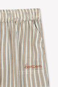 Trousers - Darius brown Baby Twill Scratch Viscose