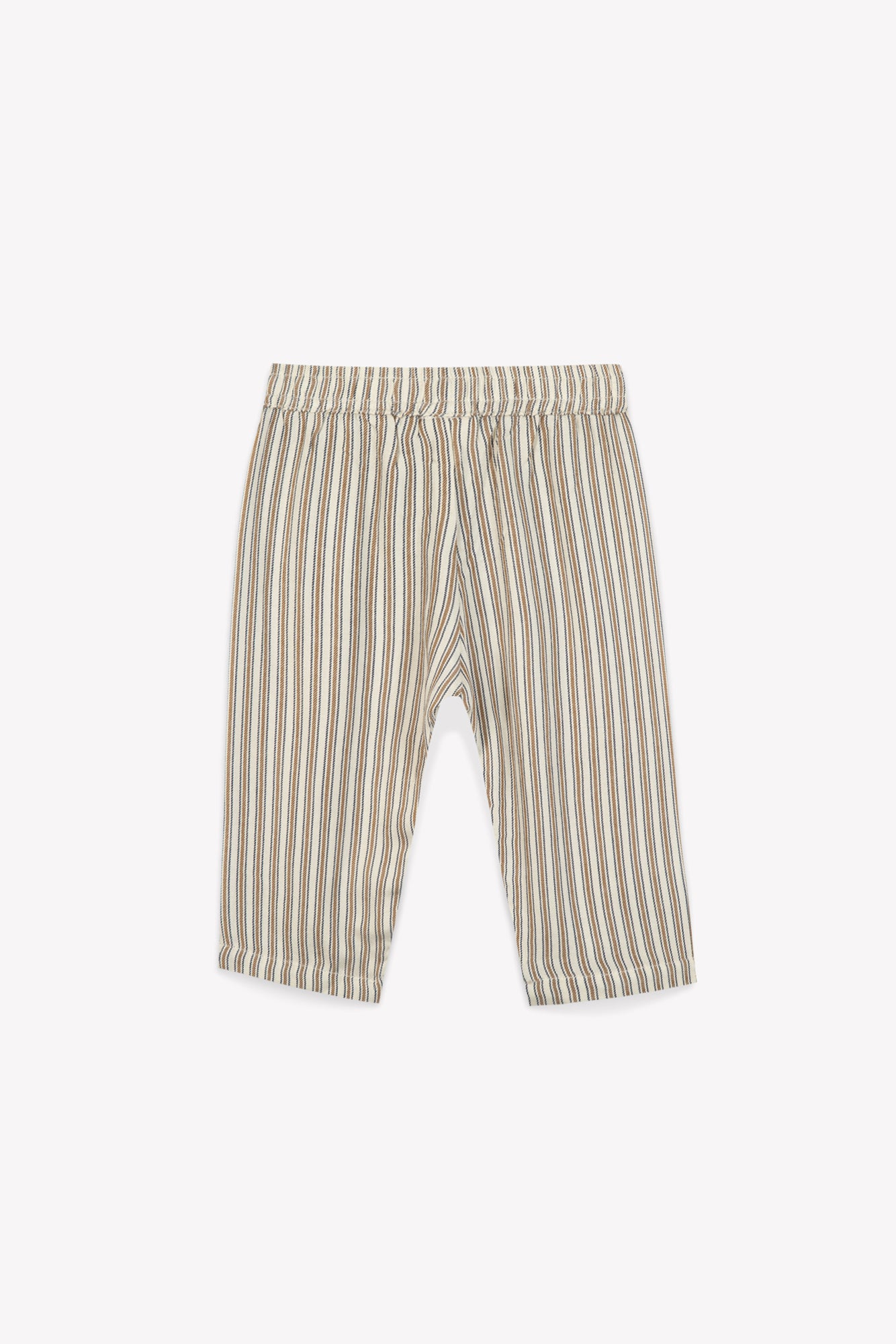 Trousers - Darius brown Baby Twill Scratch Viscose