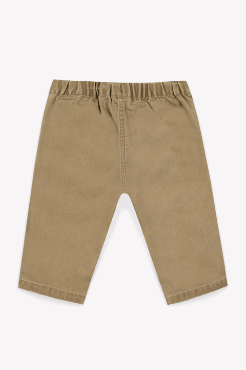 Trousers - Darius Beige Baby Linen cotton - Image principale