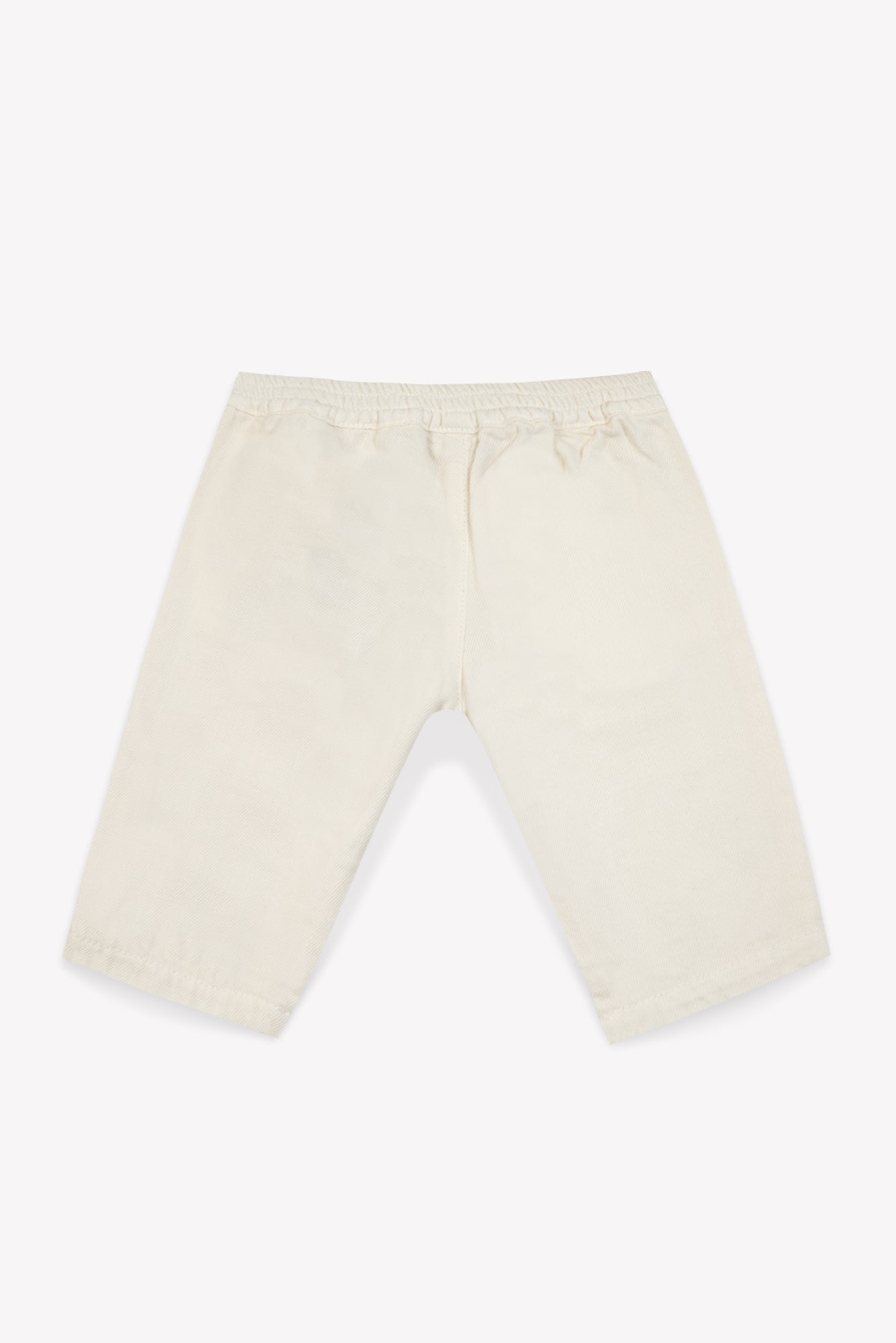 Trousers - Darius Ecru  Baby cotton twill