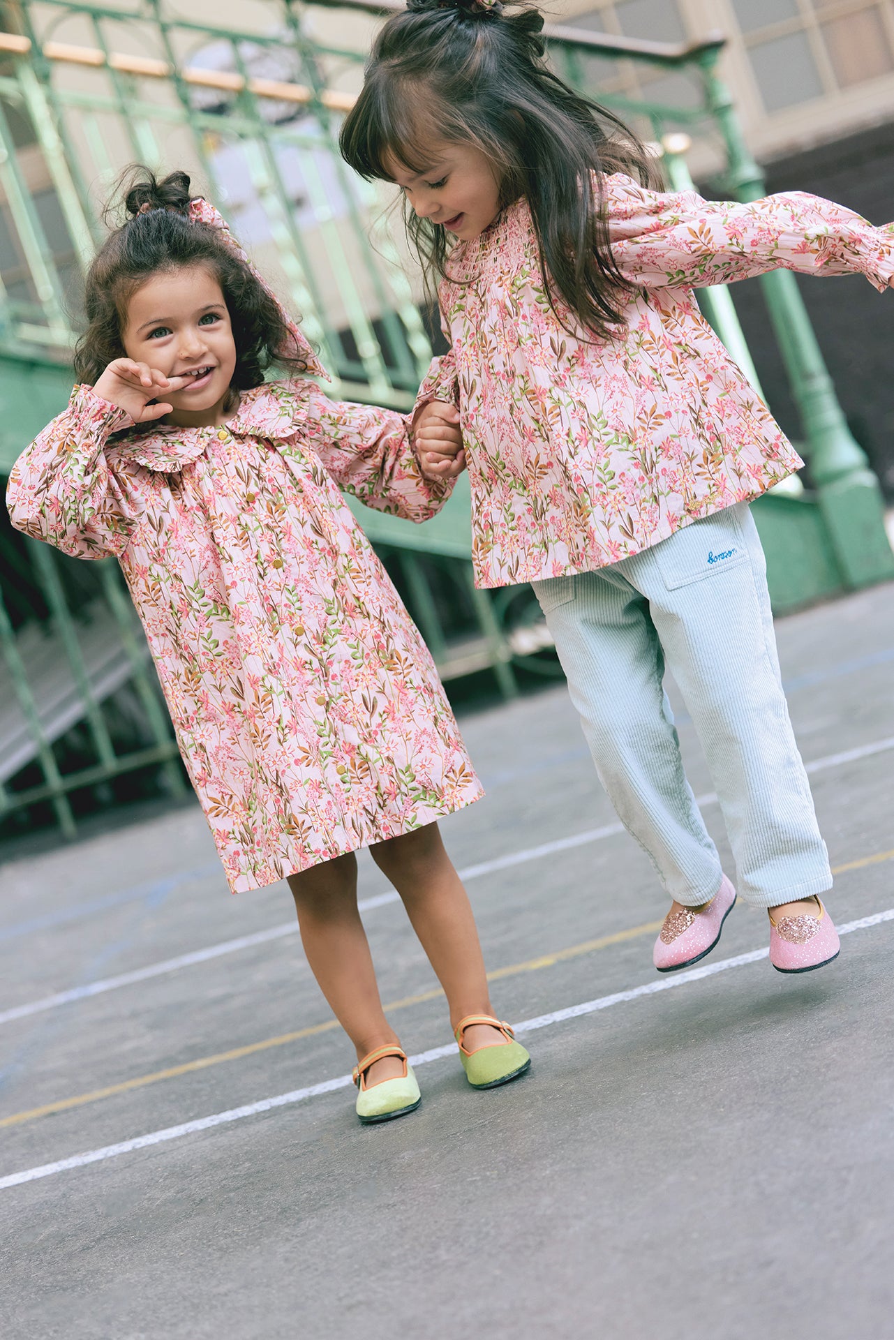 Blouse - Flower Edelweiss Pink clear