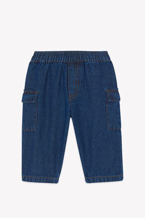 Trousers - Cargo Chambray Blue - Image principale