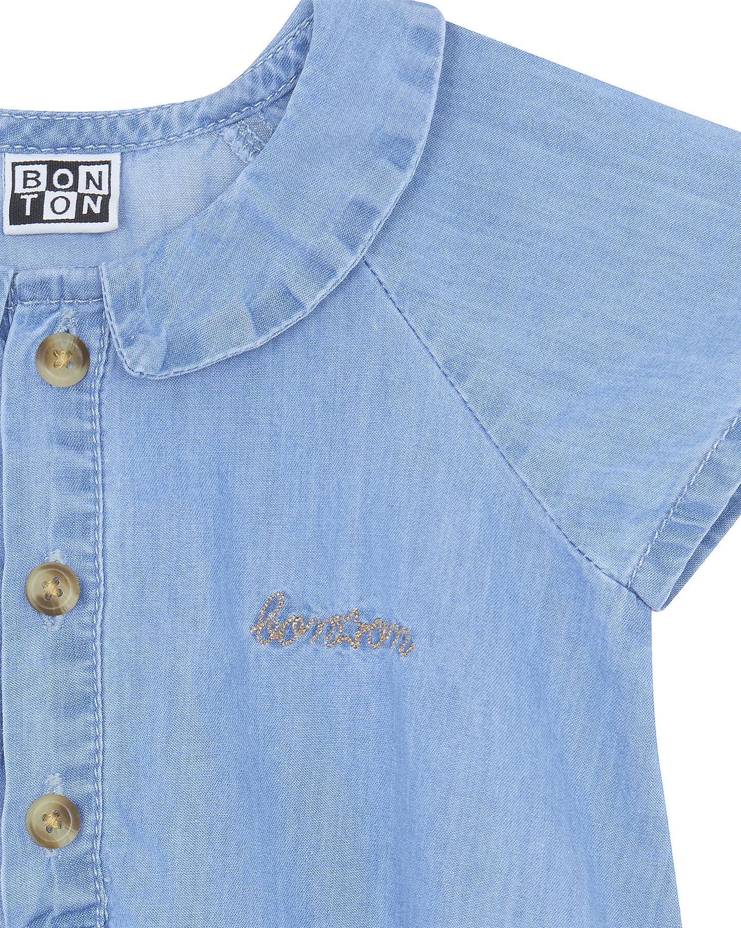 BLAUSE - BLUE INCA Baby chambray