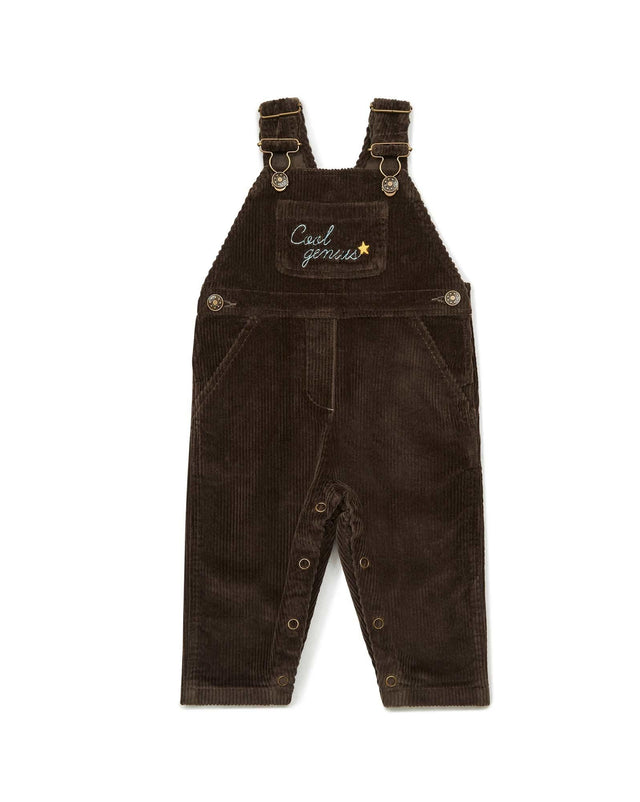 Dungaree - Icare Brown Baby in Velvet - Image principale