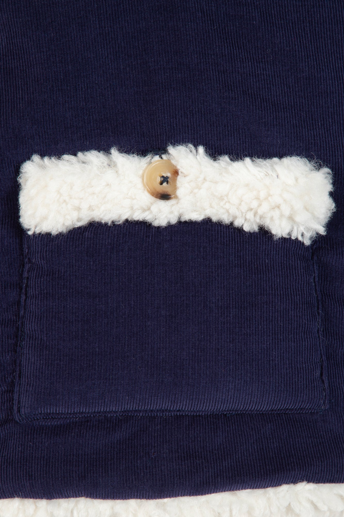 Coat - Navy Bonton