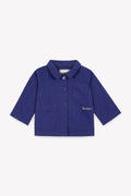 Veste - Elfie bleue Bébé base worker coton organique