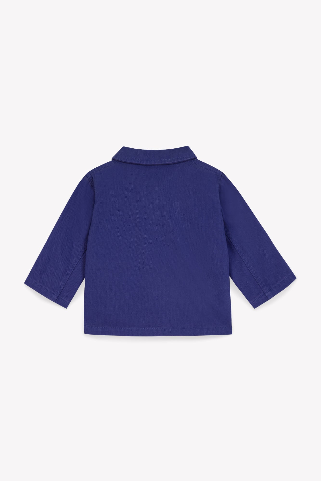 Veste - Elfie bleue Bébé base worker coton organique