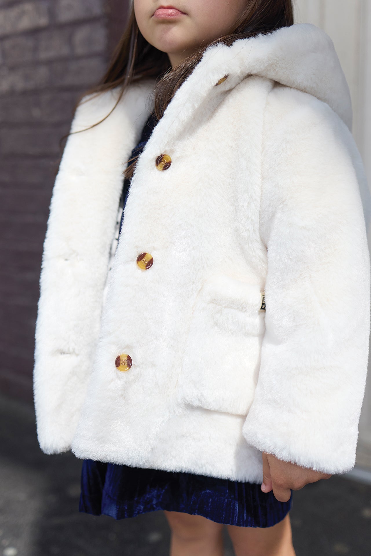Coat - Bonton cream Saturn