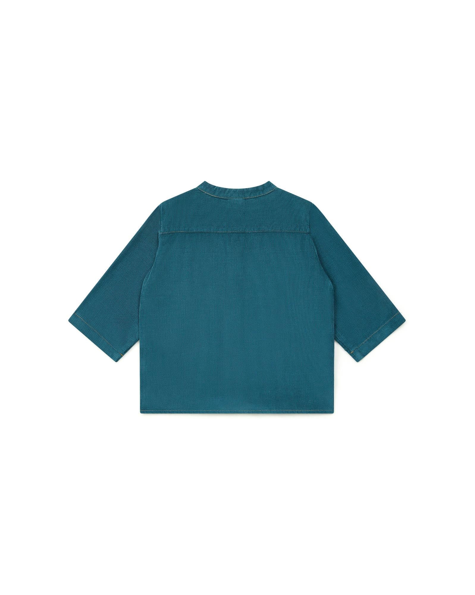 Chemise Inter bleue bébé en velours