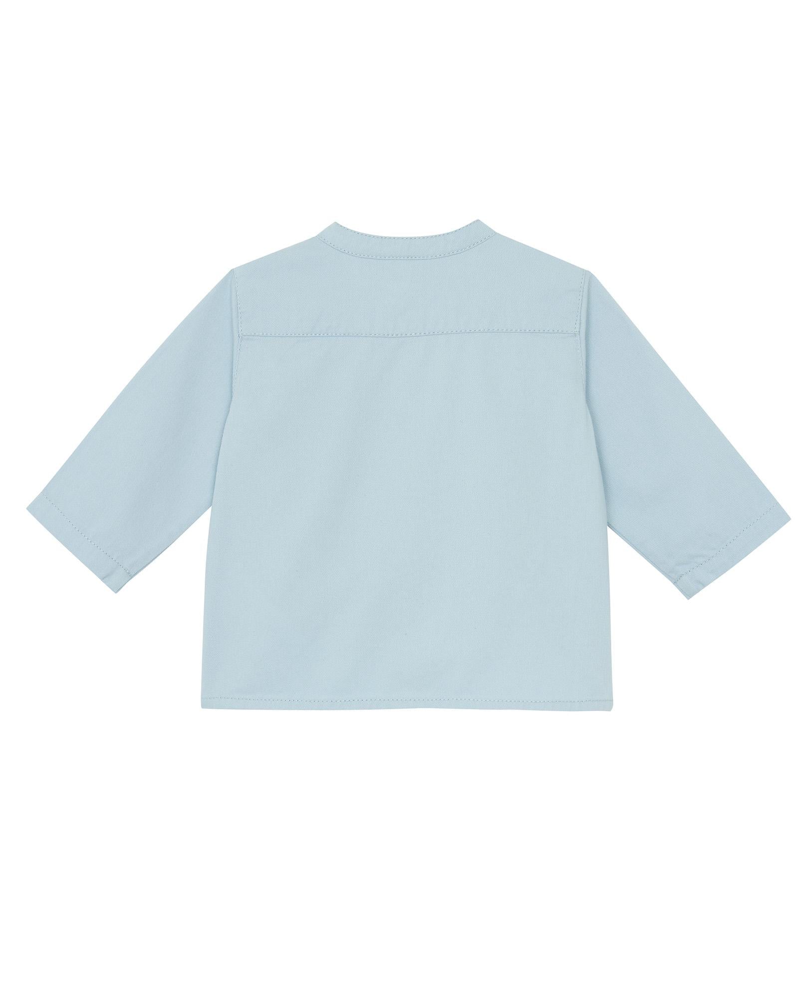 Chemise Inter bleu Bébé en twill coton gratté