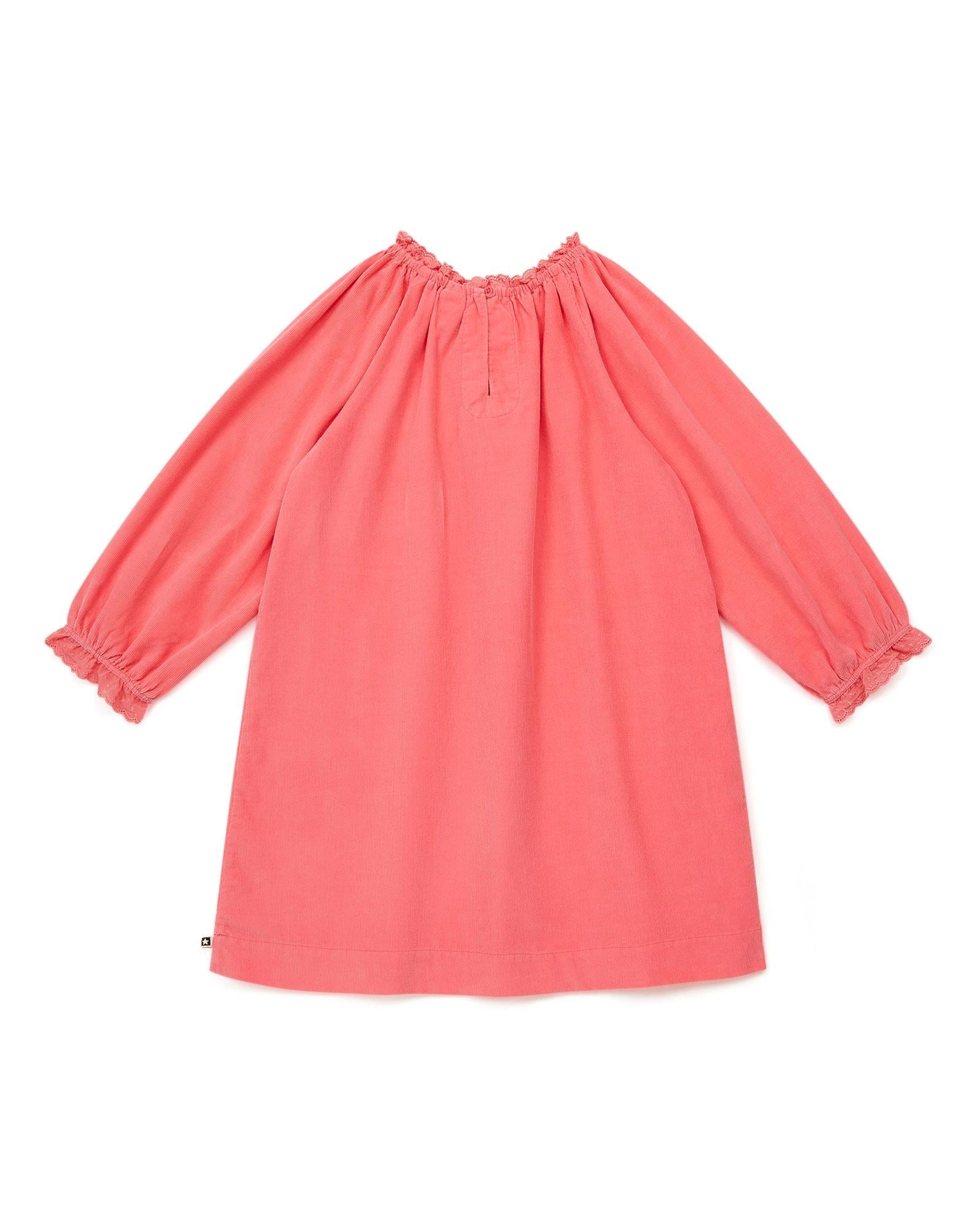 Robe Dahlia rose en velours
