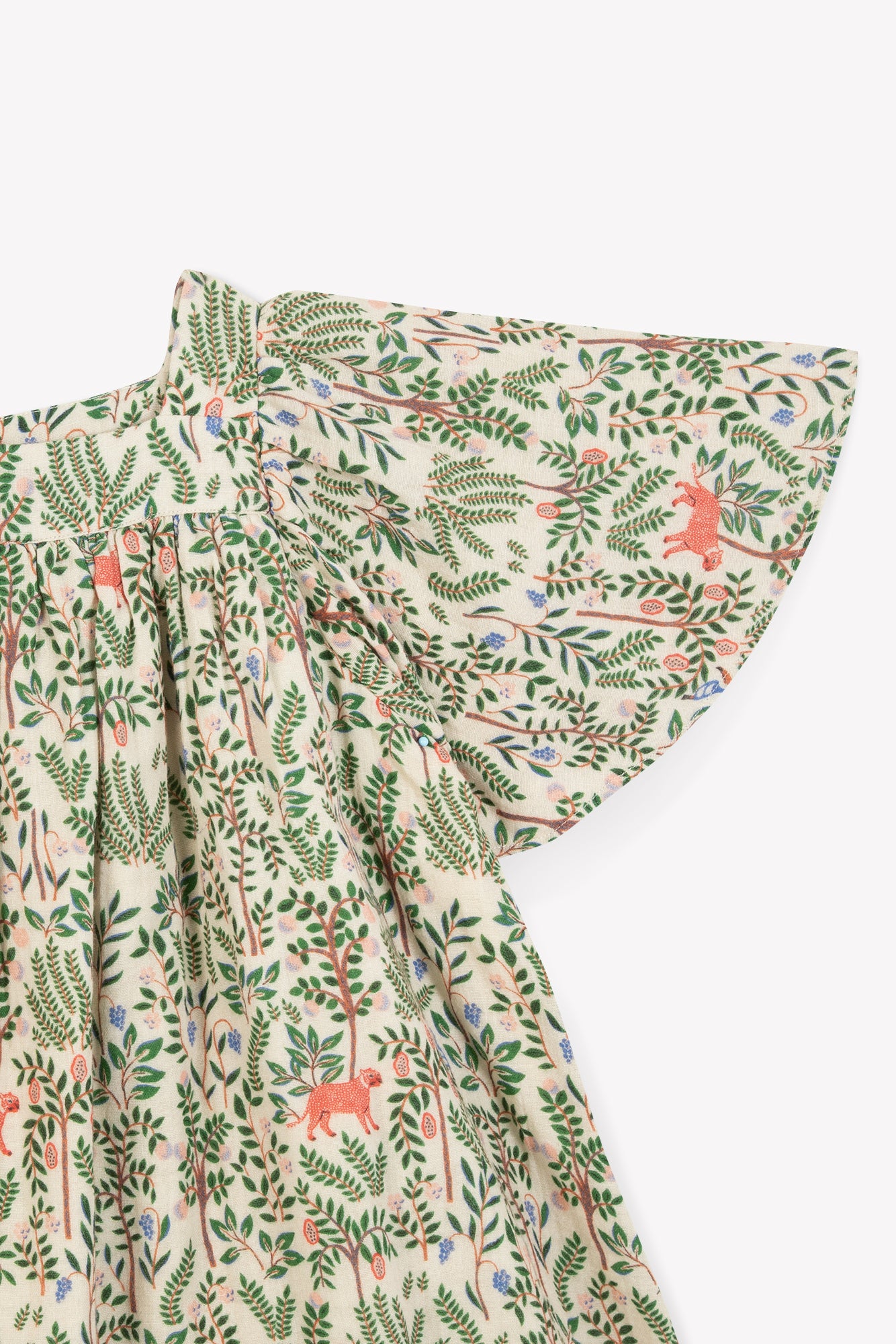 Dress - Nopales double gauze cotton Printe