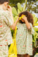Robe - Nopales savane double gaze coton imprimée