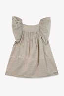 Robe - Reve fleur voile de coton imprimé micro fleur