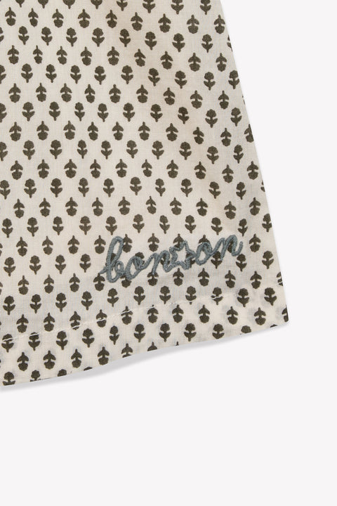 Dress - Cotton sail flower Print micro -flower - Image principale