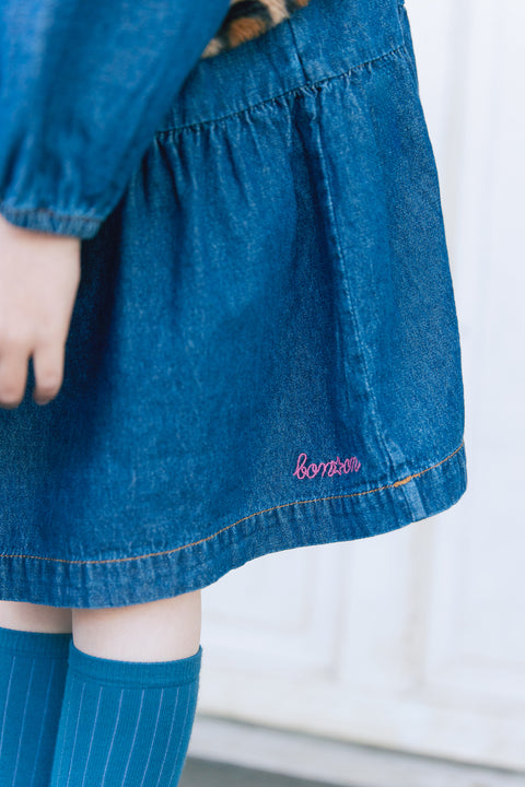 Robe - Janet chambray bleu - Image principale