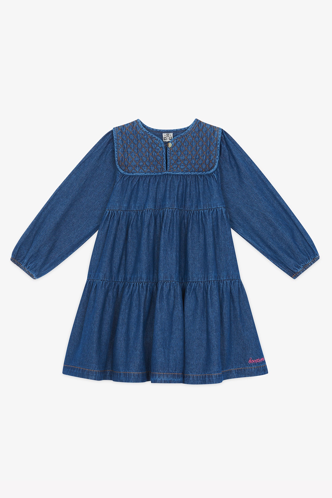 Robe - Janet chambray bleu