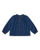 Blouse - Reinette bleue en denim brut