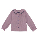 Blouse - Hortense Bleue à carreaux