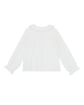 Blouse - Hortense beige en double gaze de coton