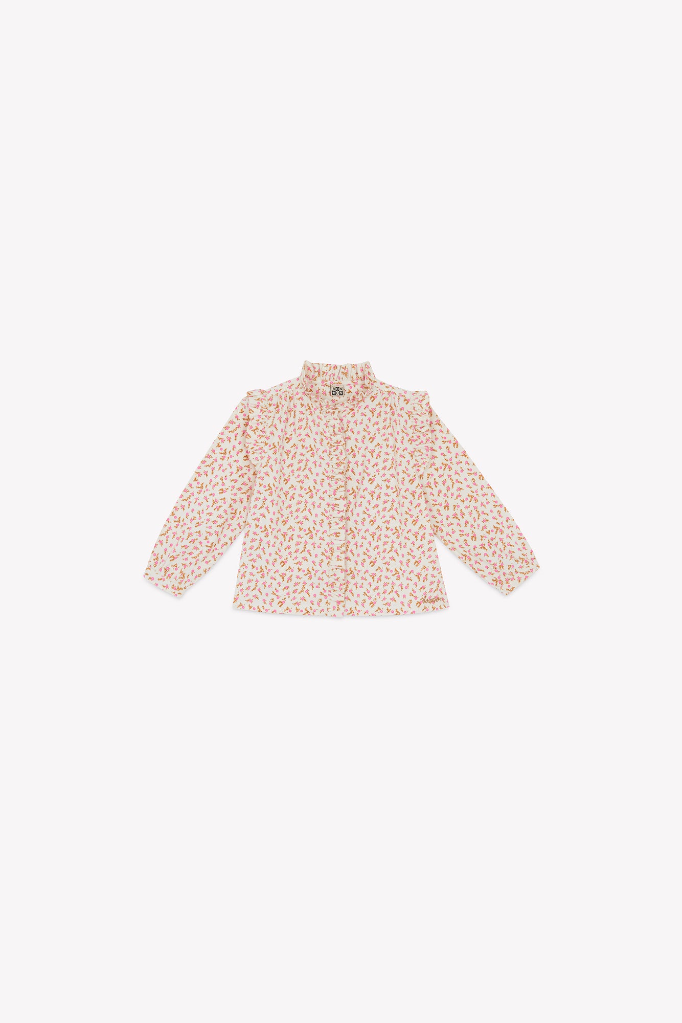 Blouse - Dory Print flowery Pink