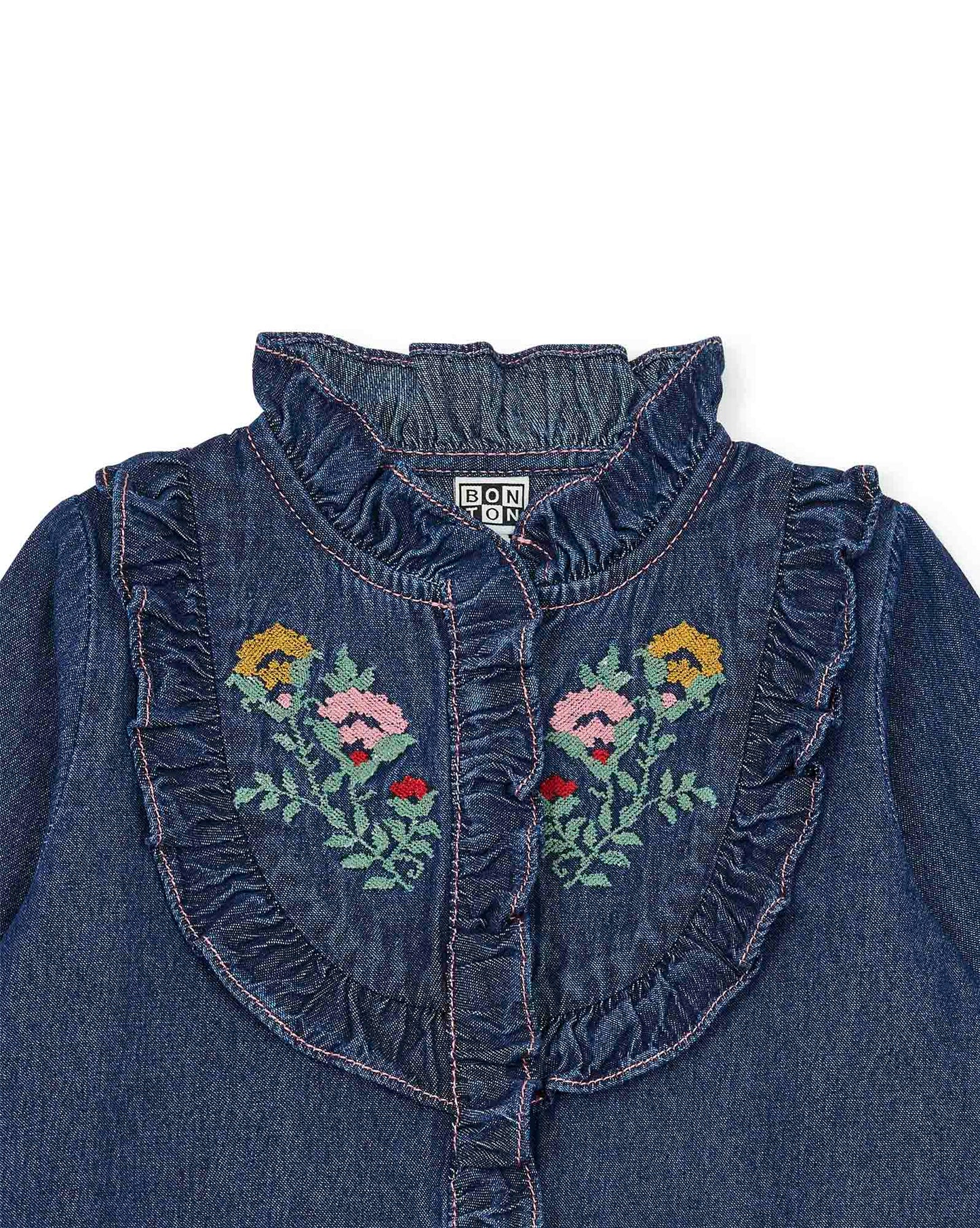 Blouse - Priscilla Brute Chambray Cotton