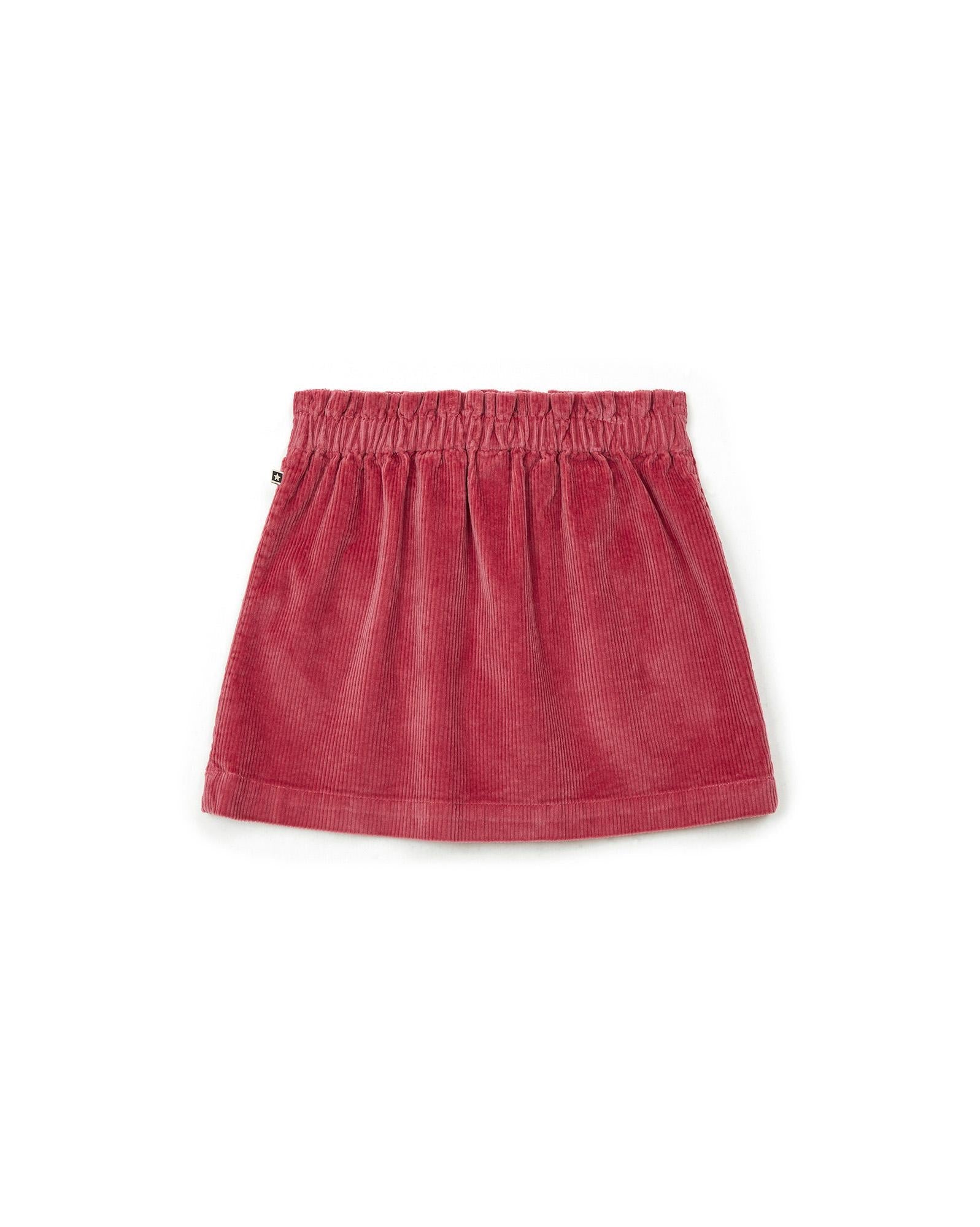Jupe Douchka rose en velours
