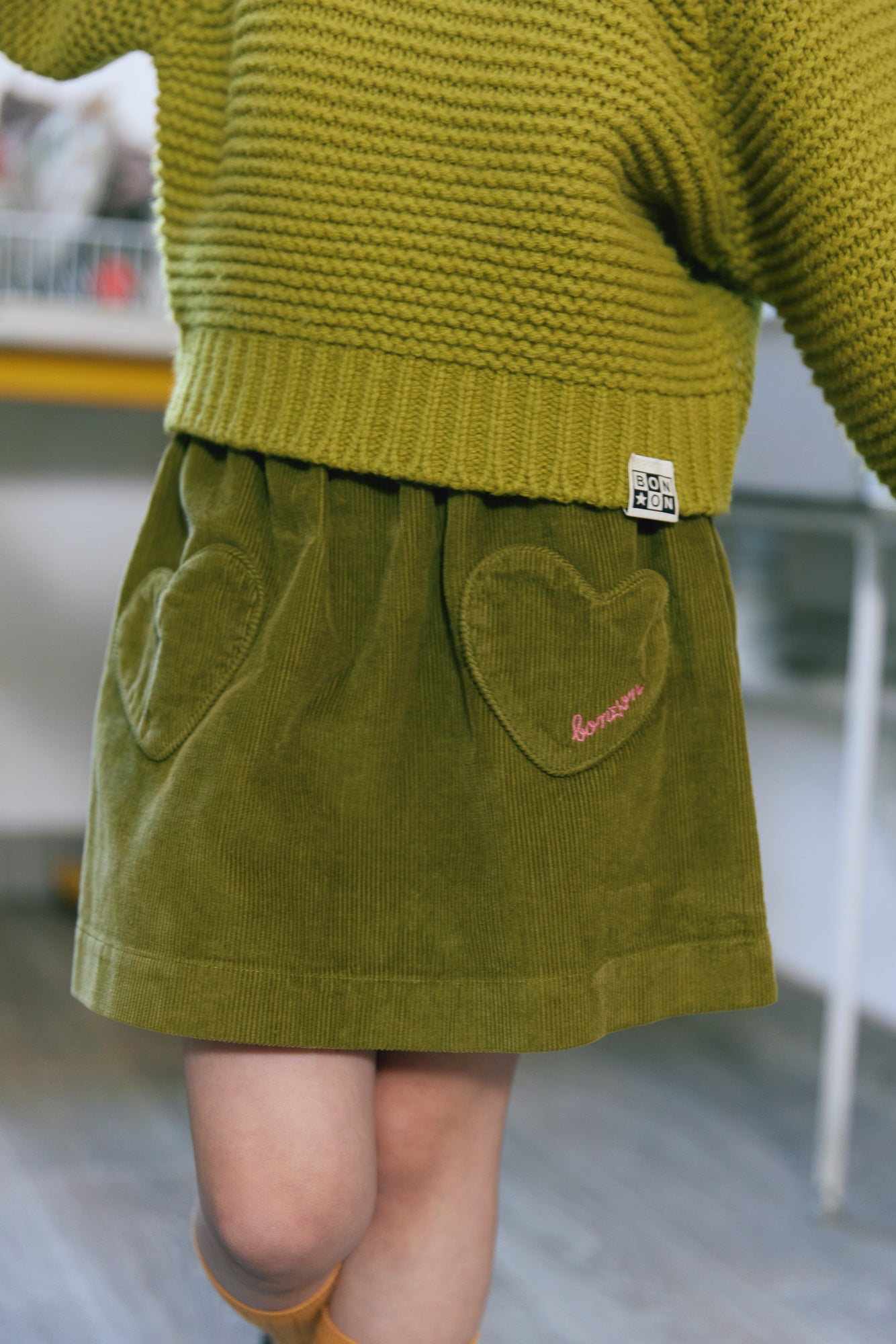 Skirt - Douchka Green