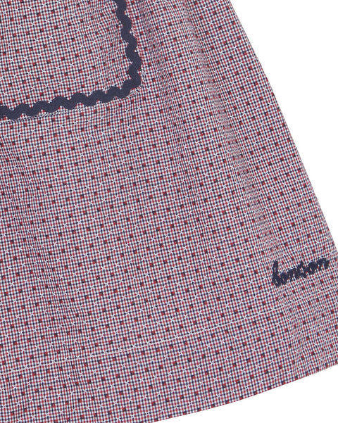Jupe - Hedda bleue à carreaux - Image principale