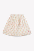 Skirt - Hedda Pink Cotton shaped Print Antoinette