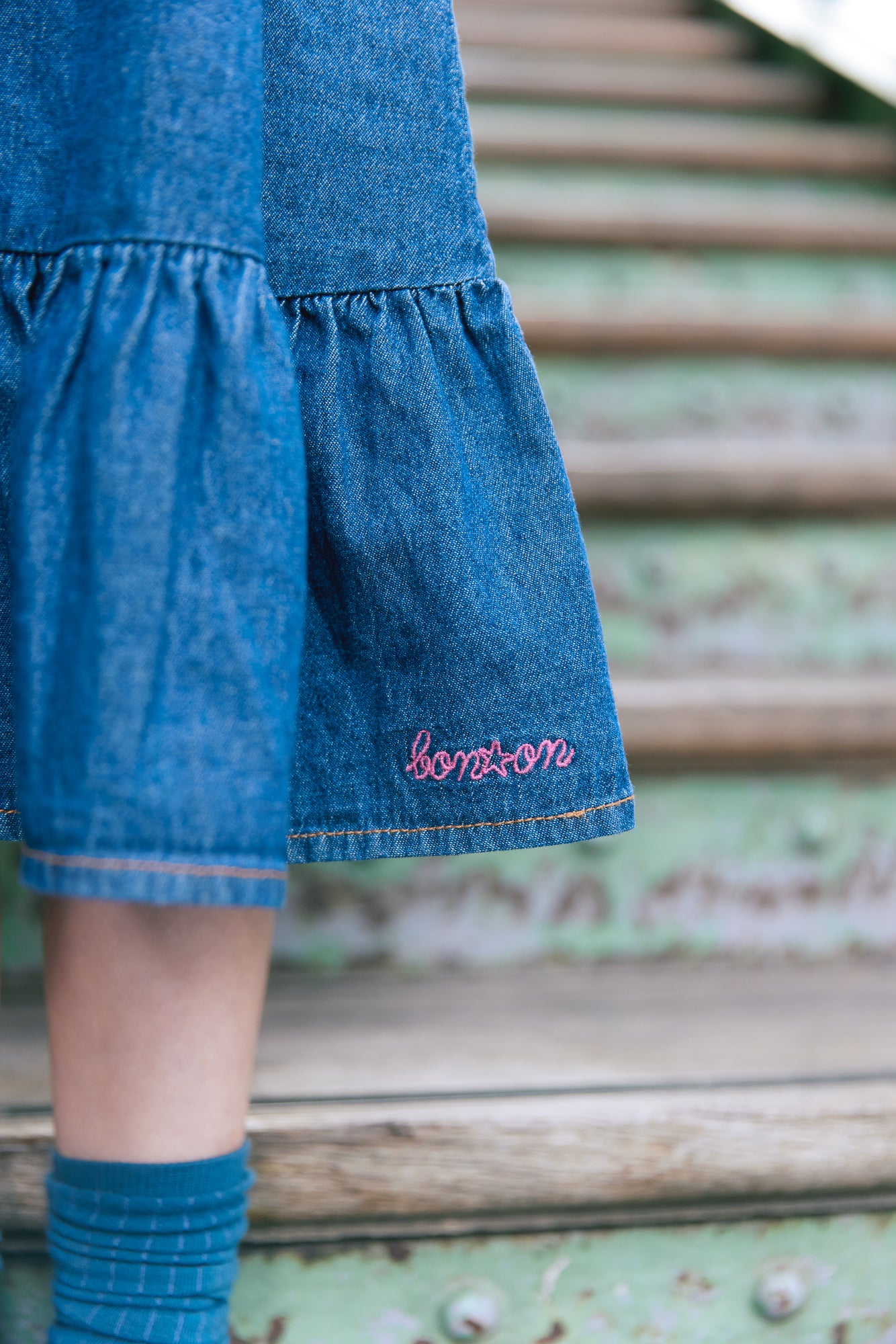 Skirt - Denon Chambray Blue