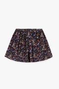 Skirt - Fleuri raspberry