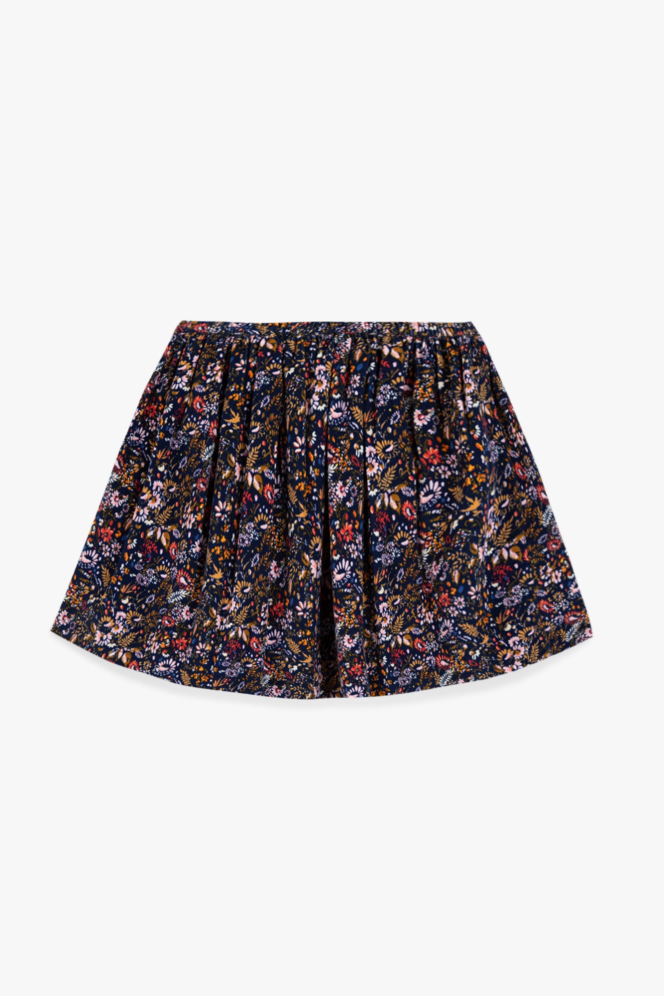 Skirt - Fleuri raspberry