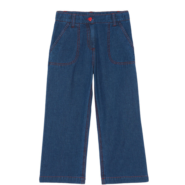 Trousers - Hakiko Blue raw denim - Image principale