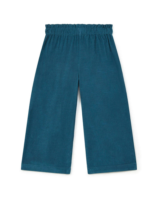 Pantalon Chacha bleu en velours