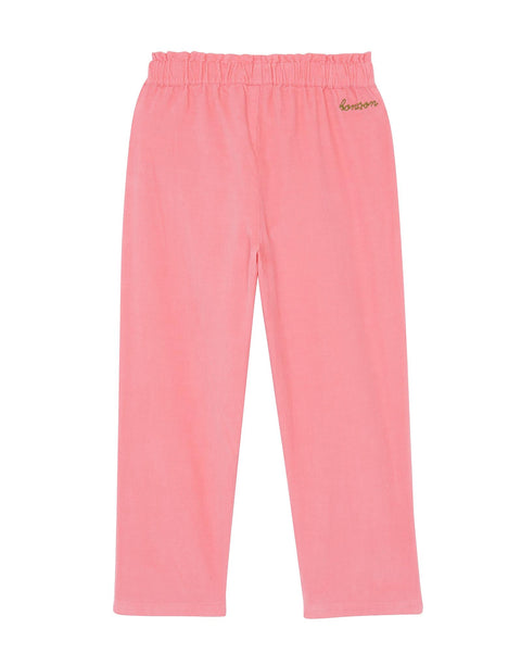 Pantalon - Duck rose en velours - Image principale