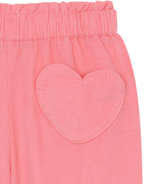 Pantalon - Duck rose en velours - Image principale