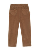 Pantalon - Duck marron en velours côtelé