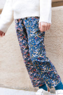 Pantalon - Babylon imprimé october flower