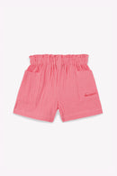 Short - Clovis rose gaze de coton organique