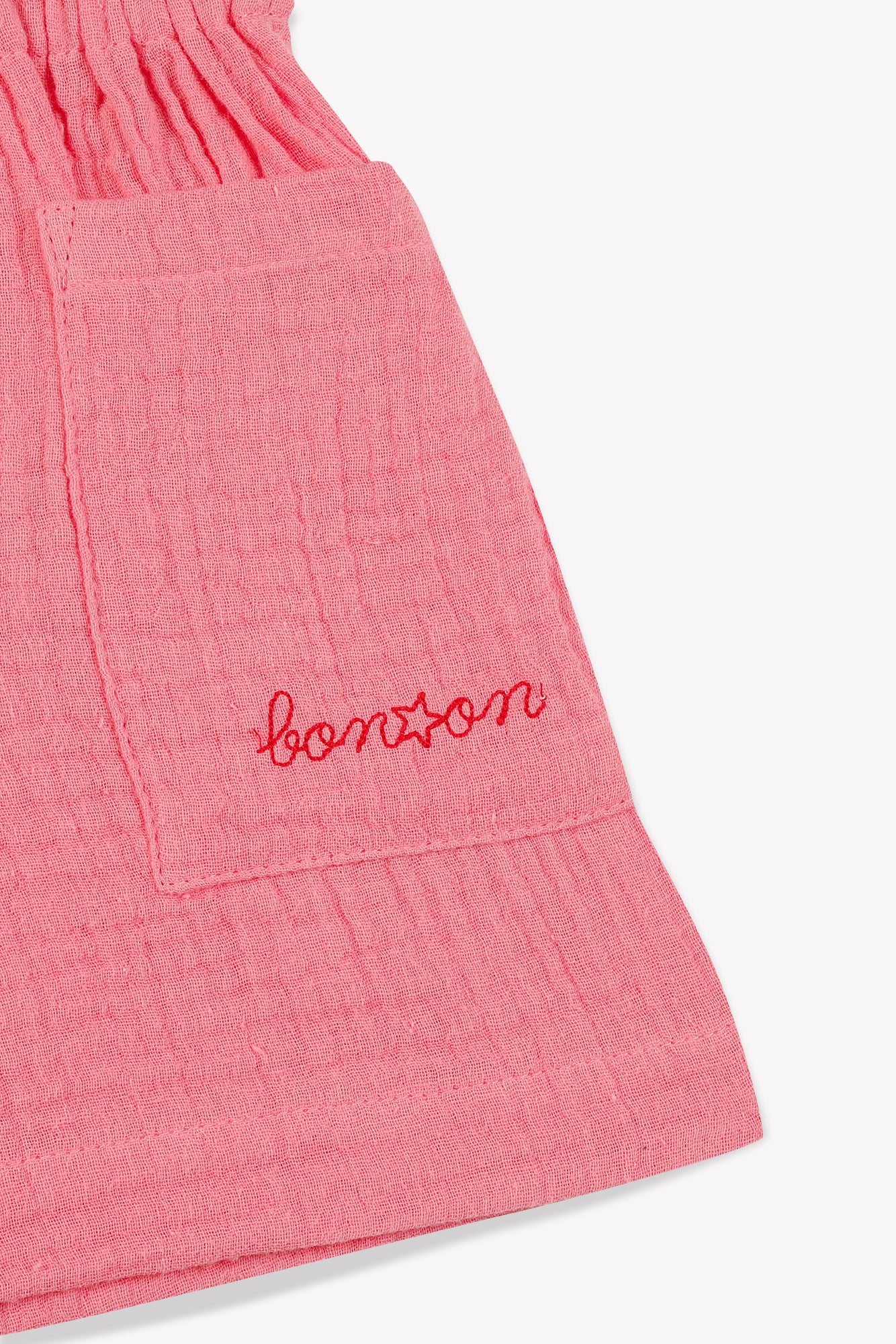 Short - Clovis Pink Organic cotton gauze